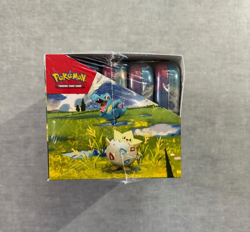 Pokemon Mega Evolution Ascended Heroes Tin Display 10 Tins *Ripped/Dented Boxes* - Image 5
