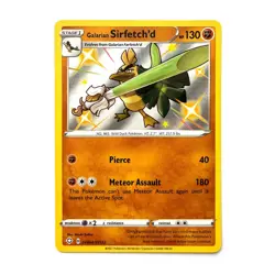 Pokemon SHINY SIRFETCH’D SV64/SV122 - Shining Fates - RARE HOLO - MINT - Image 1