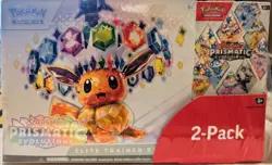 Pokemon Prismatic Evolutions Elite Trainer Box and Booster Bundle Costco 2-Pack - Image 1