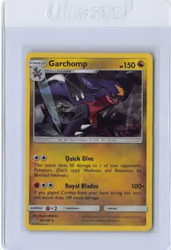Pokemon TCG - Garchomp - 99/156 - Ultra Prism - Cracked Ice Holo - HP - Image 1