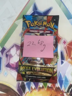 (HEAVY) 22.68g Pokemon TCG Mega Evolution Booster Pack (SEALED)✅ - Image 2