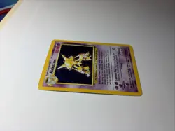 1999 Pokemon TCG Alakazam Base Set Holo Ungraded #1/102 Mint/Near Mint - Image 3