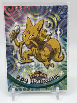 Kadabra Topps Pokemon Blue Logo #64 Series 1 - Image 1