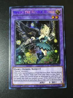 Yugioh Hugin the Runick Wings MP23-EN249 Secret Rare 1st Ed NM - Image 1