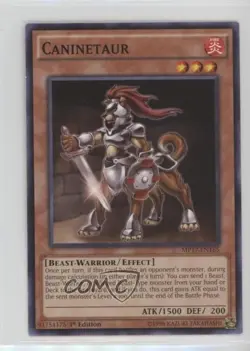 Caninetaur 1st Ed. YuGiOh Mega-Tins Mega Pack #MP17-EN165 - Image 1