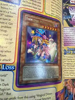Yugioh Toon Dark Magician Girl JUMP-EN010 Inside Shonen Jump Dec 2006 Vol 4 #12 - Image 1