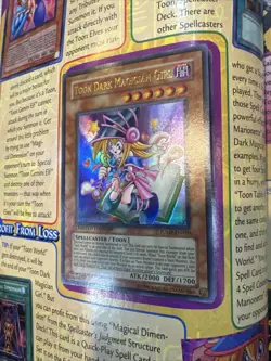 Yugioh Toon Dark Magician Girl JUMP-EN010 Inside Shonen Jump Dec 2006 Vol 4 #12 - Image 5