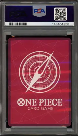 One Piece CCG Monkey.D.Luffy Super Pre-Release ST01-001 PSA 9 Mint - Image 2