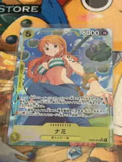 Nami (Alt Art) EB03-053 SR HOLO parallel/JAPANESE ONE PIECE Heroines Edition TCG - Image 1