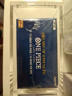 🏴‍☠One Piece Pillars of Strength OP03 Booster Box Factory Sealed With Acrylic🧭 - Image 4