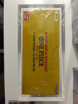 🧭One Piece Is Here OP-04 Kingdoms Of Intrigue Booster Box Sealed Acrylic🏴‍☠ - Image 5
