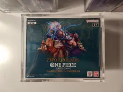 🏴‍☠One Piece OP-08 Two Legends Booster Box English Factory Sealed In Acrylic🧭 - Image 1
