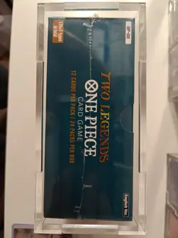 🏴‍☠One Piece OP-08 Two Legends Booster Box English Factory Sealed In Acrylic🧭 - Image 5