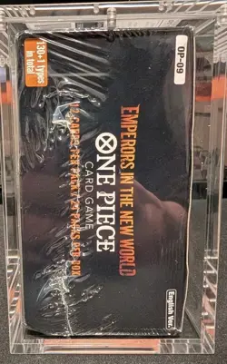 One Piece English OP-09 Emperors in the New World Booster Box Sealed W/ acrylic - Image 3