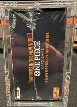 One Piece English OP-09 Emperors in the New World Booster Box Sealed W/ acrylic - Image 4