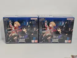 UNION ARENA TCG: SWORD ART ONLINE VOL.2 SAO Booster Box English New Sealed - Image 1