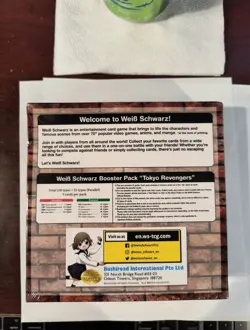 Weiss Schwarz Tokyo Revengers English Booster Box - 16 Packs - 1st Edition New - Image 3
