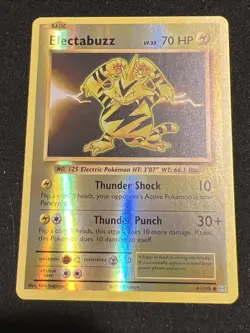 Electabuzz 41/108 NM Reverse Holo XY Evolutions Pokemon Card 2016 - Image 1