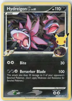 Hydreigon C lv.61 Promo SWSH: Sword & Shield Promo Cards SWSH138 NM - Image 1