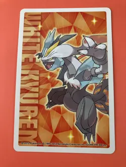 Meloetta pokemon Playing Poker Card White Kyurem Nintendo Japanese - Image 5