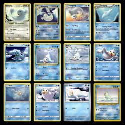 Dewgong and Seel EX - Dragon Frontiers Pokemon Cards Collection Set TCG - Image 1