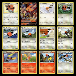 Fletchling 109.0 Sun - Moon - Guardians Rising Pokemon Cards Collection - Image 1