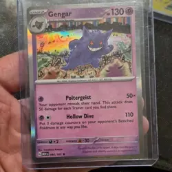 Gengar 094/165 Scarlet & Violet 151 Stage 2 Reverse Holo Rare Pokemon TCG Card - Image 1