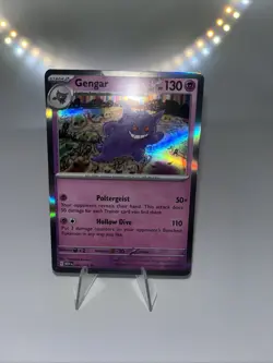 Pokemon TCG Gengar 151 Reverse Holo Rare Scarlet & Violet Card 094/165 - Image 1
