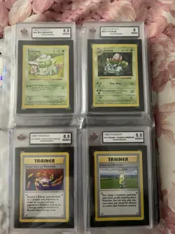 Lot Of 34 Graded Shadowless Pokemon Cards - Image 5