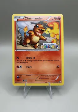 Charmander Build-A-Bear Workshop Promo Pokemon Card Exclusive/Promo - Image 1