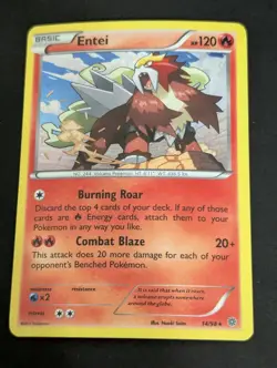 Pokemon TCG Cards Entei 14/98 Ancient Origins Alternate Cosmos Holo Promo NM-M🔥 - Image 1