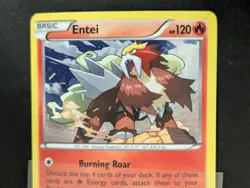 Pokemon TCG Cards Entei 14/98 Ancient Origins Alternate Cosmos Holo Promo NM-M🔥 - Image 3