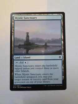 Magic The Gathering, Mystic Sanctuary, Throne of Eldraine, Regular - Image 1
