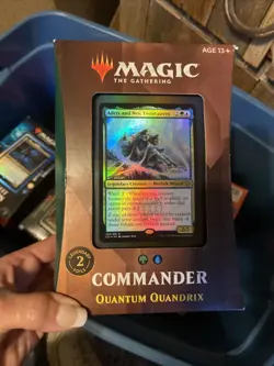 MTG Magic the Gathering Commander Deck 2021 Strixhaven Quantum Quandrix Sealed - Image 1
