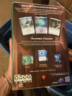 MTG Magic the Gathering Commander Deck 2021 Strixhaven Quantum Quandrix Sealed - Image 2