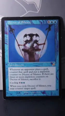 Decree of Silence 32/143 Scourge MTG Rare - Image 1