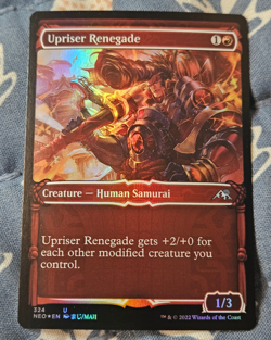 Upriser Renegade Showcase FOIL Kamigawa: Neon Dynasty NEO MTG Magic - Image 1