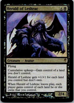 Herald of Leshrac The List Reprints NM Foil - Image 1