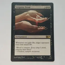 Magic: The Gathering Sanguine Bond Rare Enchantment Core Set 2014 Regular Engli… - Image 1