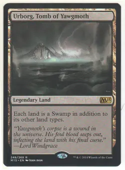 Urborg, Tomb of Yawgmoth - Core Set 2015 (M15) - Near Mint (Actual Scans) - Image 1