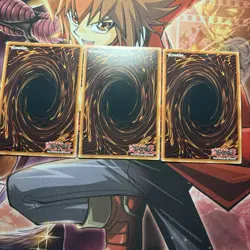 Yugioh! Playset 3x T.G. Hyper Lybrarian Ultimate Rare - RA02-EN027 1st Edition - Image 2