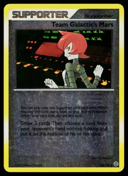 Team Galactic's Mars 126/132 Reverse Holo Uncommon Secret Wonders Pokemon MP - Image 1