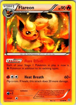 Flareon 13/98 XY - Ancient Origins Pokemon TCG NM Normal - Image 1