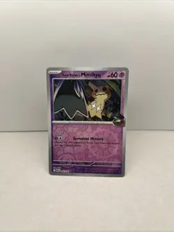 Pokemon TCG Team Rockets Mimikyu 087/182 Reverse Holo Destined Rivals - Image 1