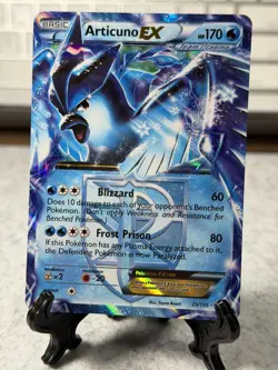 Articuno EX 25/135 Holo Rare EX Plasma Storm Pokemon NM - Image 1