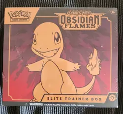 Pokemon: Scarlet & Violet Obsidian Flames Elite Trainer Box ETB New Factory Seal - Image 1