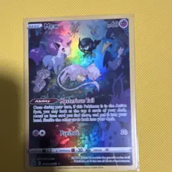 Pokemon Mew GG10/GG70 Ultra Rare Holo Crown Zenith Galarian Gallery Basic 60 HP - Image 1