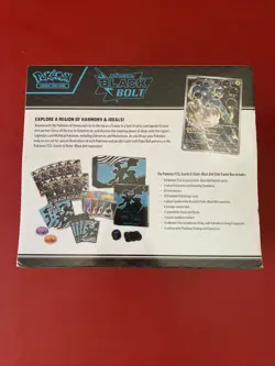 Pokemon Black Bolt Elite Trainer Box ETB Sealed With Protector - Image 3