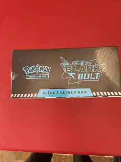 Pokemon Black Bolt Elite Trainer Box ETB Sealed With Protector - Image 5