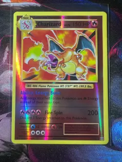 Charizard 11/108 Evolutions Reverse Holo Pokemon TCG NM - Image 1